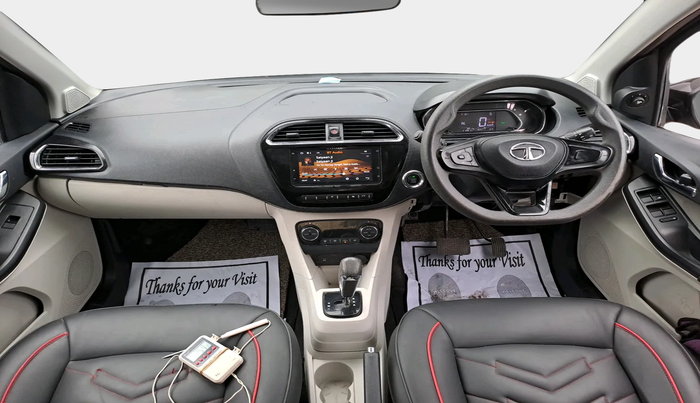 2022 Tata TIGOR XZA PLUS PETROL, Petrol, Automatic, 21,287 km, interior