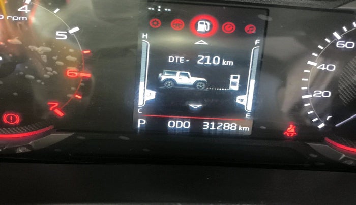 2023 Mahindra Thar LX P 2WD AT HT, Petrol, Automatic, 31,288 km, interior