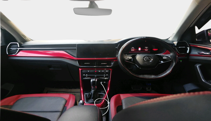 2023 Skoda KUSHAQ MONTE CARLO 1.0L TSI AT, Petrol, Automatic, 77,493 km, interior