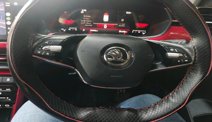 2023 Skoda KUSHAQ MONTE CARLO 1.0L TSI AT, Petrol, Automatic, 77,493 km, interior