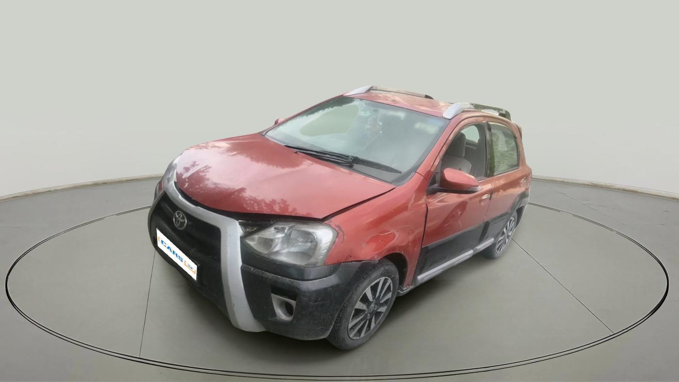 2014 Toyota Etios CROSS 1.5 V, Petrol, Manual, 1,06,445 km, exterior