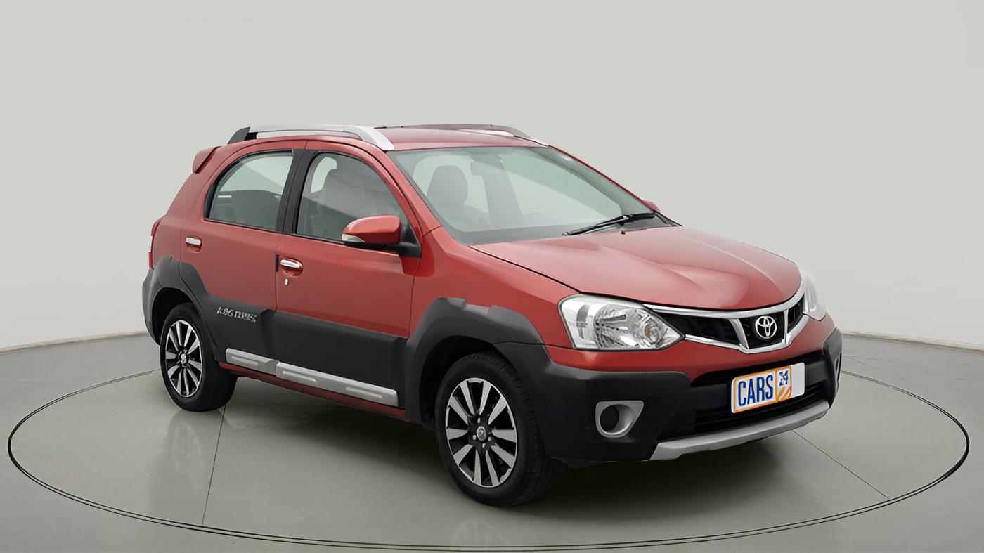 2014 Toyota Etios CROSS 1.5 V, Petrol, Manual, 1,06,445 km, exterior