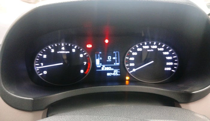 2017 Hyundai Creta E PLUS 1.6 PETROL, Petrol, Manual, 80,455 km, interior