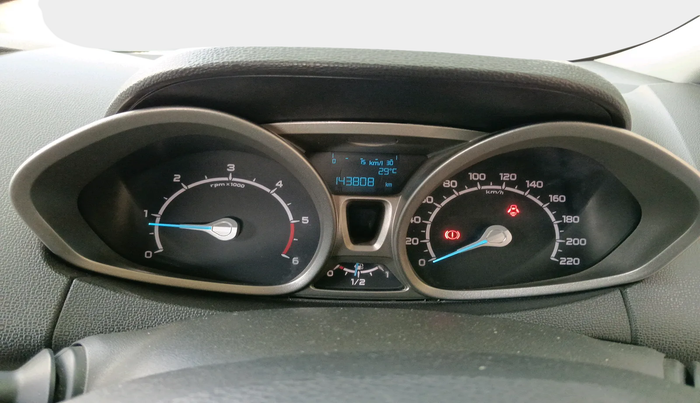 2014 Ford Ecosport TITANIUM 1.5L DIESEL, Diesel, Manual, 1,43,808 km, interior