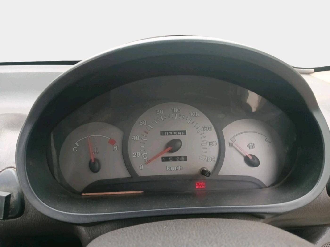 2011 Hyundai Santro Xing GL, CNG, Manual, 1,05,000 km, interior