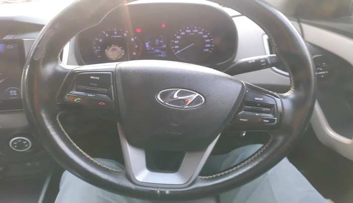 2016 Hyundai Creta E PLUS 1.6 PETROL, Petrol, Manual, 1,17,463 km, interior