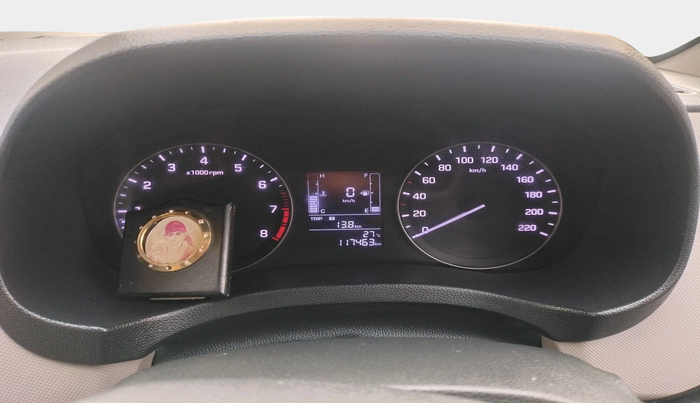 2016 Hyundai Creta E PLUS 1.6 PETROL, Petrol, Manual, 1,17,463 km, interior