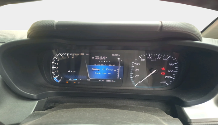 2020 Tata ALTROZ XZ PETROL, Petrol, Manual, 53,655 km, interior