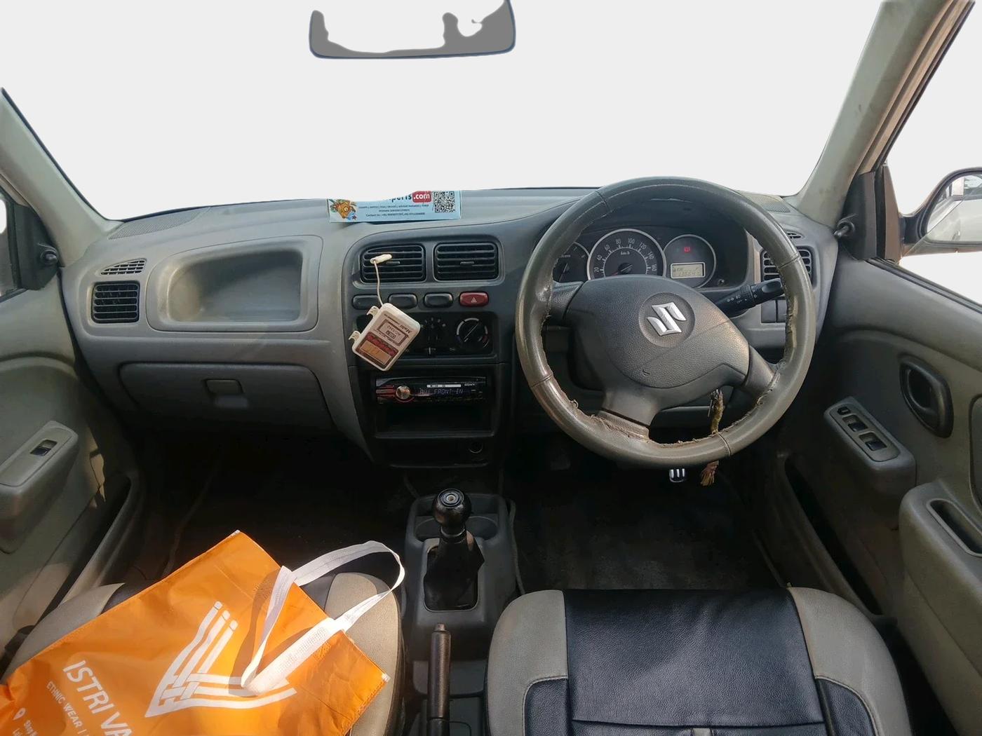 2011 Maruti Alto K10 VXI, Petrol, Manual, 1,36,641 km, interior