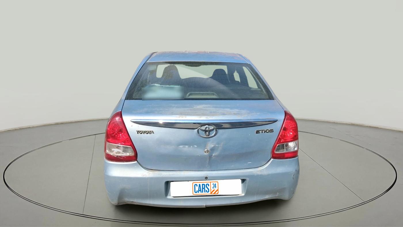 2012 Toyota Etios G, CNG, Manual, 1,51,779 km, exterior