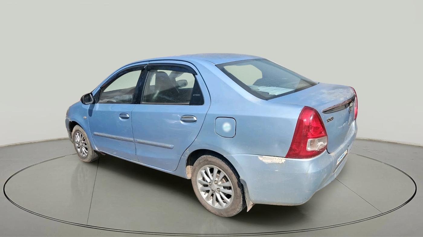 2012 Toyota Etios G, CNG, Manual, 1,51,779 km, exterior