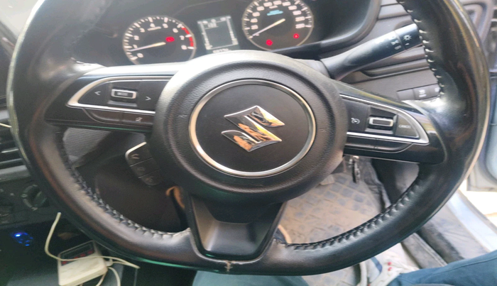 2022 Maruti BREZZA LXI SMART HYBRID, Petrol, Manual, 58,774 km, interior