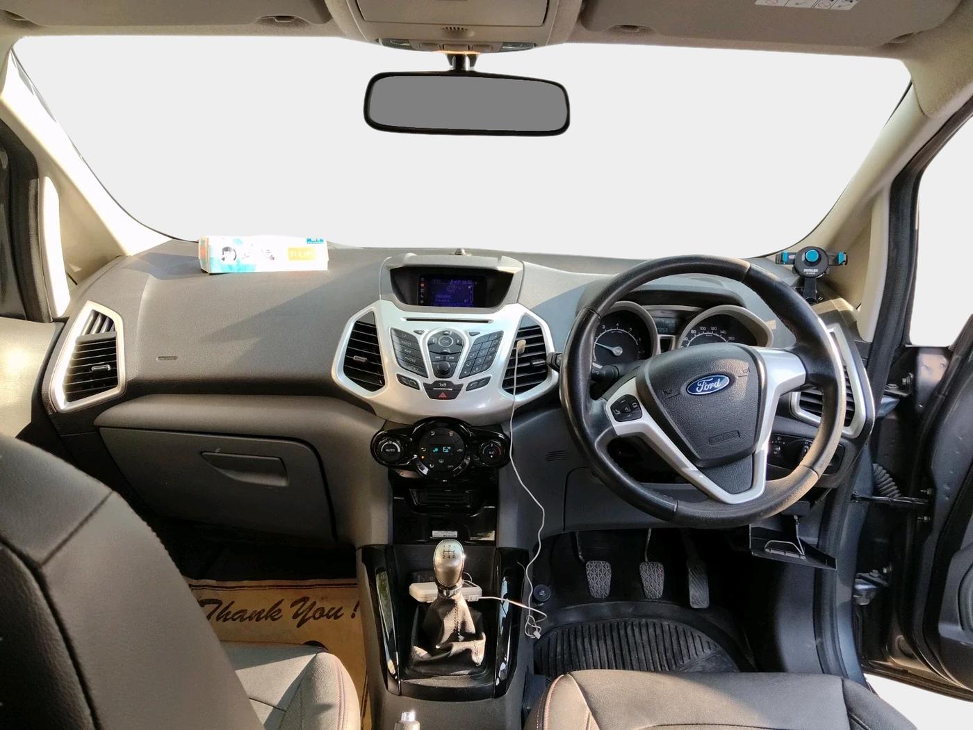 2015 Ford Ecosport TITANIUM 1.0L ECOBOOST, Petrol, Manual, 77,523 km, interior