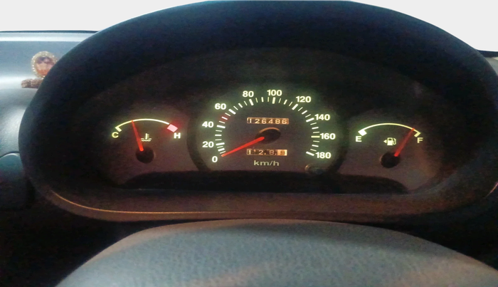 2013 Hyundai Santro Xing GLS PLUS AUDIO, Petrol, Manual, 1,26,486 km, interior