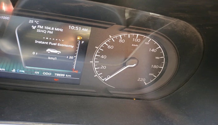 2020 Tata Harrier XZ PLUS 2.0L DARK EDITION, Diesel, Manual, 78,699 km, interior