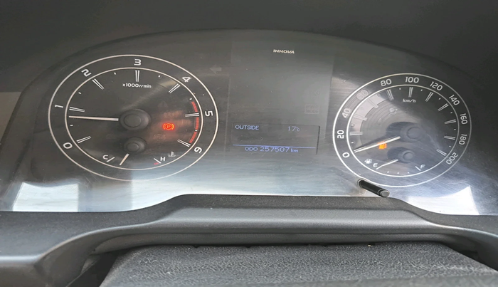 2016 Toyota Innova Crysta 2.4 G 8 STR, Diesel, Manual, 2,57,507 km, interior