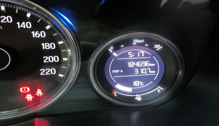 2017 Honda City 1.5L I-VTEC V MT, Petrol, Manual, 1,84,696 km, interior