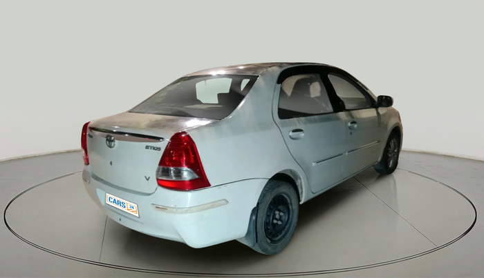 2011 Toyota Etios V, Petrol, Manual, 89,791 km, exterior