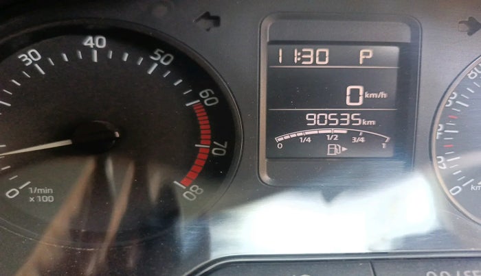 2019 Skoda Rapid STYLE 1.6 MPI AT, Petrol, Automatic, 90,535 km, interior