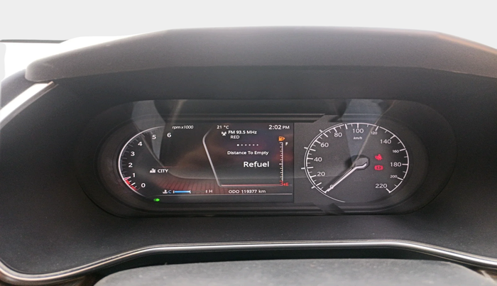 2019 Tata Harrier XZ 2.0L, Diesel, Manual, 1,19,377 km, interior