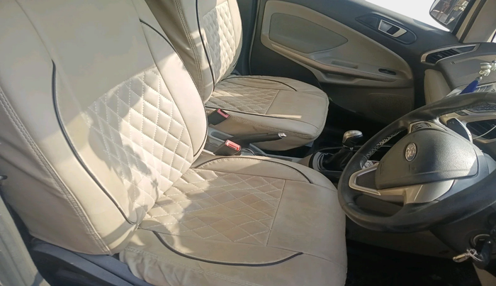 2015 Ford Ecosport TITANIUM 1.5L PETROL, CNG, Manual, 1,28,606 km, interior