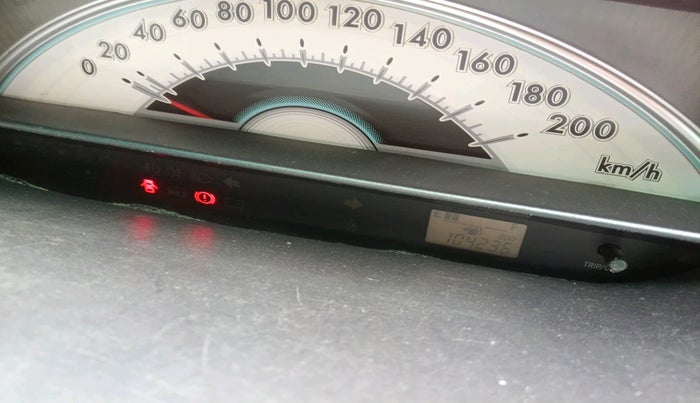 2011 Toyota Etios G, Petrol, Manual, 1,04,236 km, interior