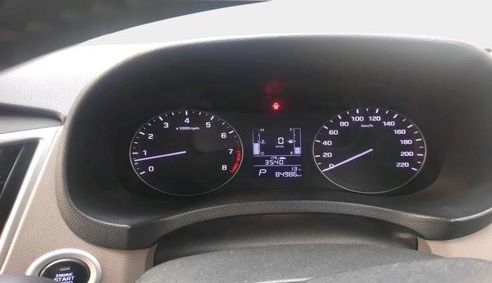 2017 Hyundai Creta SX PLUS AT 1.6 PETROL, Petrol, Automatic, 84,986 km, interior