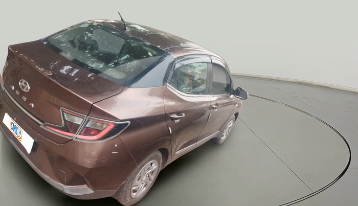 2021 Hyundai AURA S 1.2 CNG, Petrol, Manual, 1,21,358 km, exterior