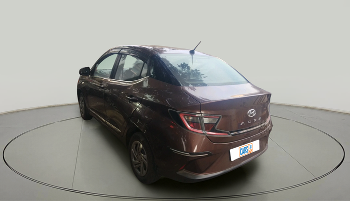 2021 Hyundai AURA S 1.2 CNG, Petrol, Manual, 1,21,358 km, exterior