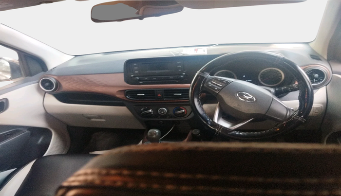 2021 Hyundai AURA S 1.2 CNG, Petrol, Manual, 1,21,358 km, interior