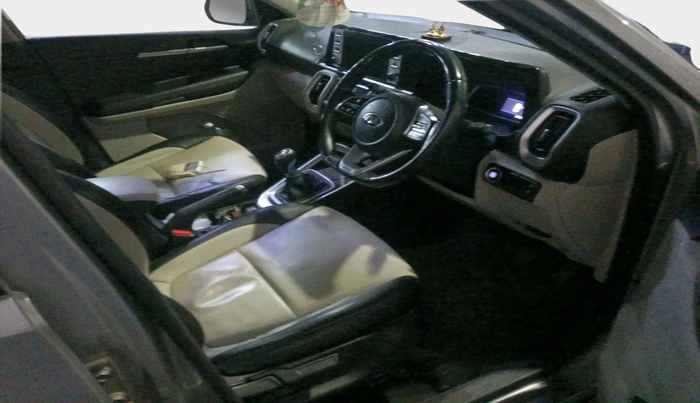 2021 KIA SONET HTX 1.0 IMT, Petrol, Manual, 35,050 km, interior