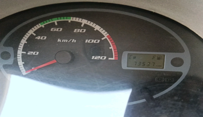 2011 Tata Nano LX, Petrol, Manual, 73,534 km, interior