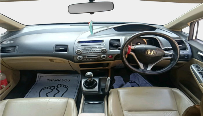 2011 Honda Civic 1.8L I-VTEC V MT SUNROOF, Petrol, Manual, 1,00,266 km, interior