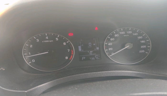 2019 Hyundai Creta SX AT 1.6 PETROL, Petrol, Automatic, 73,675 km, interior