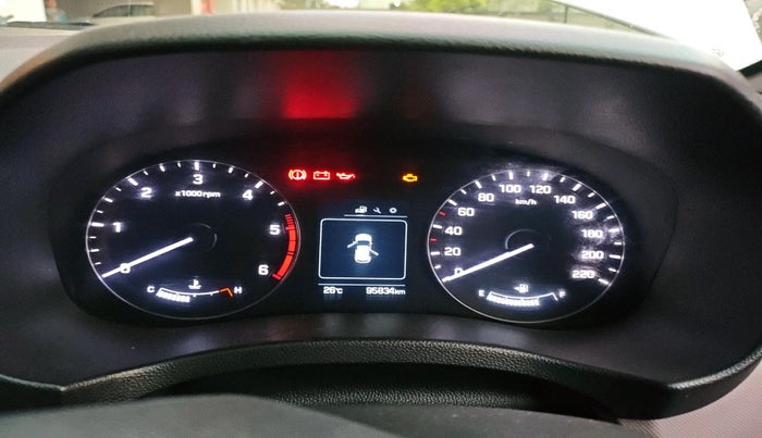 2016 Hyundai Creta SX (O) 1.6 DIESEL, Diesel, Manual, 95,834 km, interior