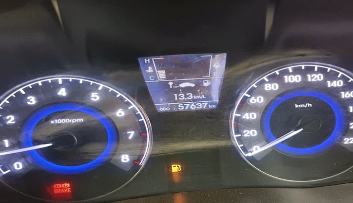 2013 Hyundai Verna FLUIDIC 1.6 VTVT SX, Petrol, Manual, 57,637 km, interior