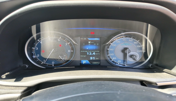 2023 Maruti XL6 ALPHA AT, Petrol, Automatic, 24,887 km, interior