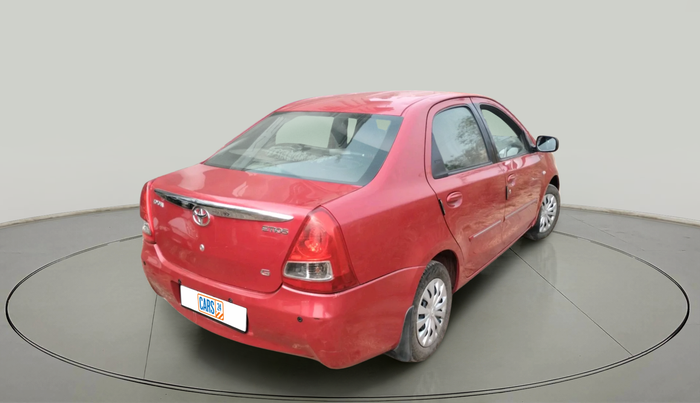 2011 Toyota Etios G, Petrol, Manual, 94,066 km, exterior