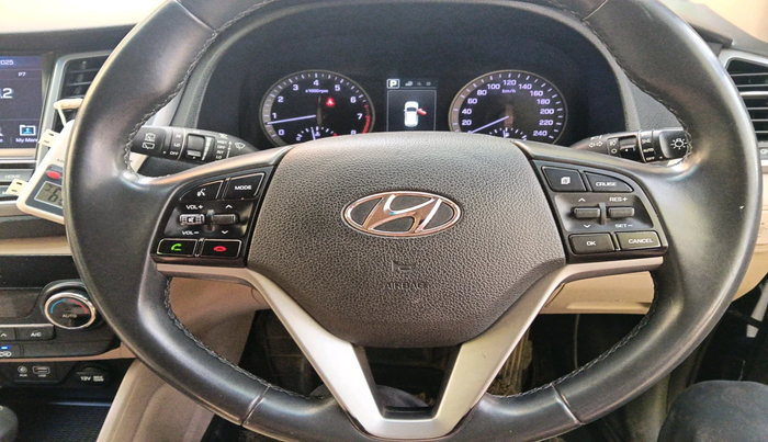 2018 Hyundai Tucson GLS 2WD AT PETROL, Petrol, Automatic, 74,013 km, interior