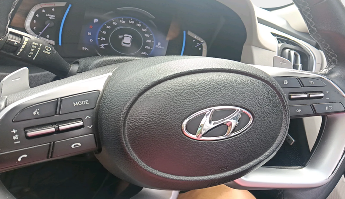 2020 Hyundai Creta SX (O) AT 1.5 DIESEL, Diesel, Automatic, 51,852 km, interior