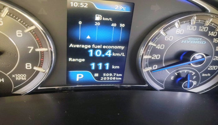 2022 Maruti Ciaz ZETA AT 1.5  SHVS PETROL, Petrol, Automatic, 20,506 km, interior