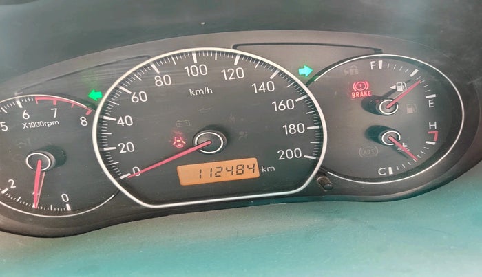 2010 Maruti SX4 VXI CNG, Petrol, Manual, 1,12,484 km, interior