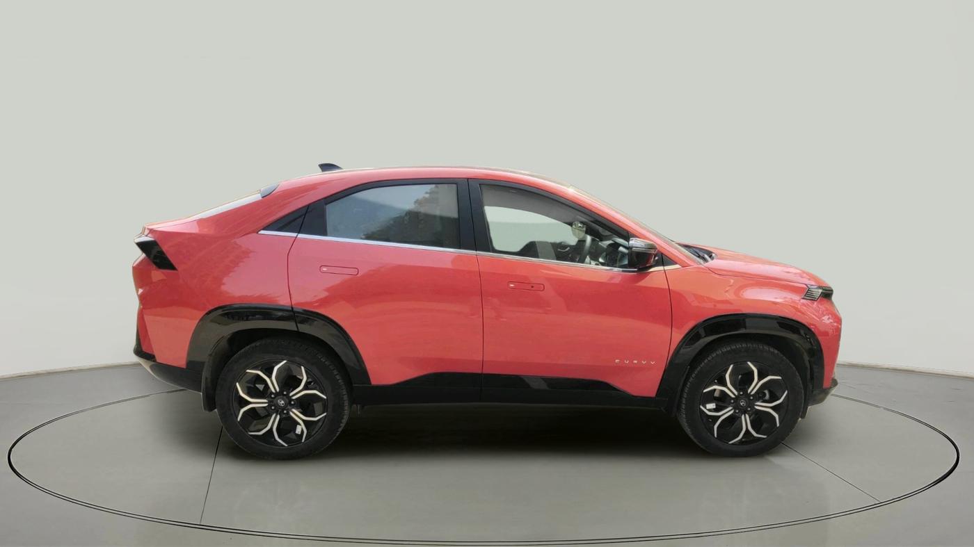 2025 Tata Curvv Accomplished S 1.2 Petrol 7DCA, Petrol, Automatic, 8,454 km, exterior