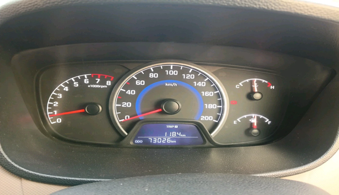 2018 Hyundai Grand i10 ASTA 1.2 KAPPA VTVT, CNG, Manual, 73,026 km, interior