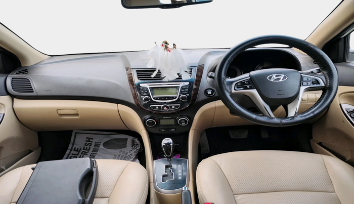 2013 Hyundai Verna FLUIDIC 1.6 CRDI SX OPT AT, Diesel, Automatic, 1,56,646 km, interior