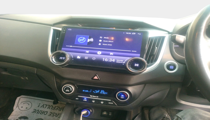 2016 Hyundai Creta SX PLUS 1.6 PETROL, Petrol, Manual, 52,417 km, interior