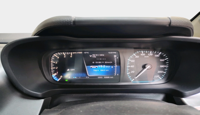 2022 Tata ALTROZ XZ PLUS DIESEL, Diesel, Manual, 53,509 km, interior