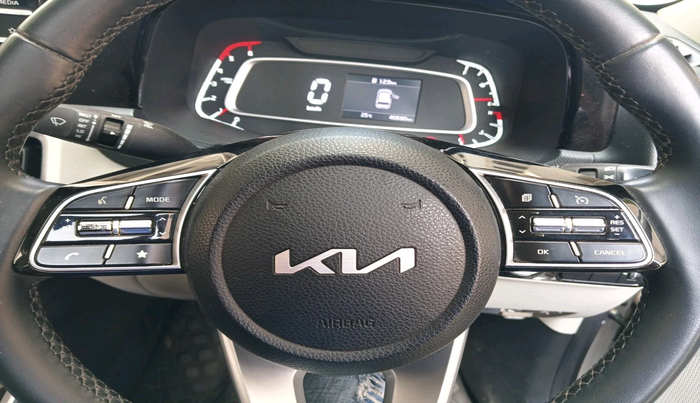 2022 KIA SONET HTX 1.5, Diesel, Manual, 40,590 km, interior