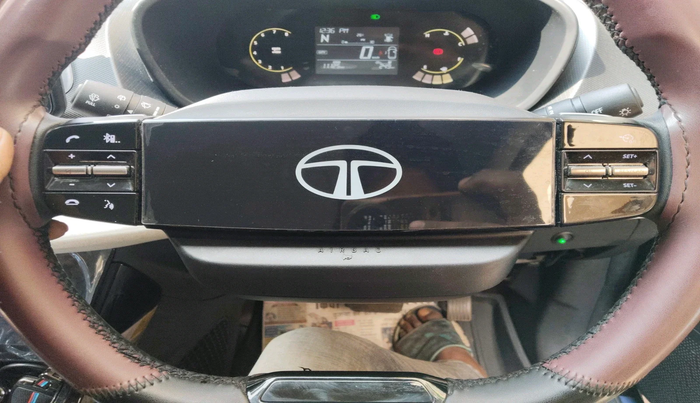 2025 Tata NEXON CREATIVE  AMT 1.2 PETROL, Petrol, Automatic, 11,125 km, interior