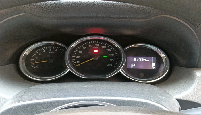 2017 Renault Duster RXS CVT, Petrol, Automatic, 91,774 km, interior